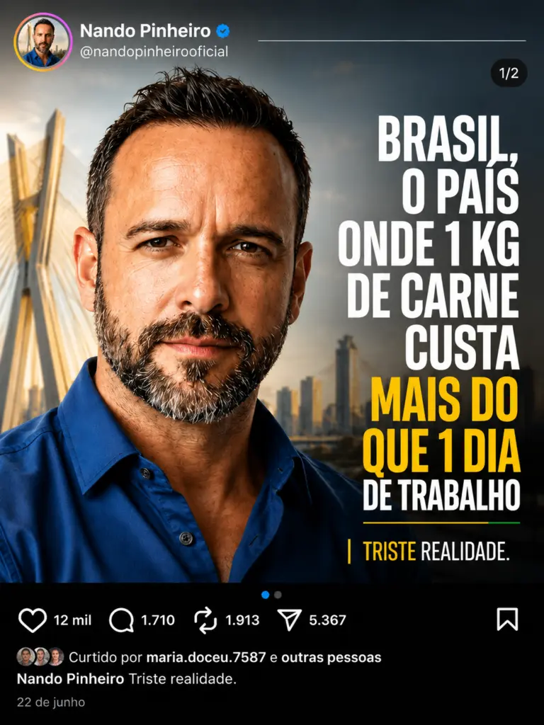 A realidade do trabalhador