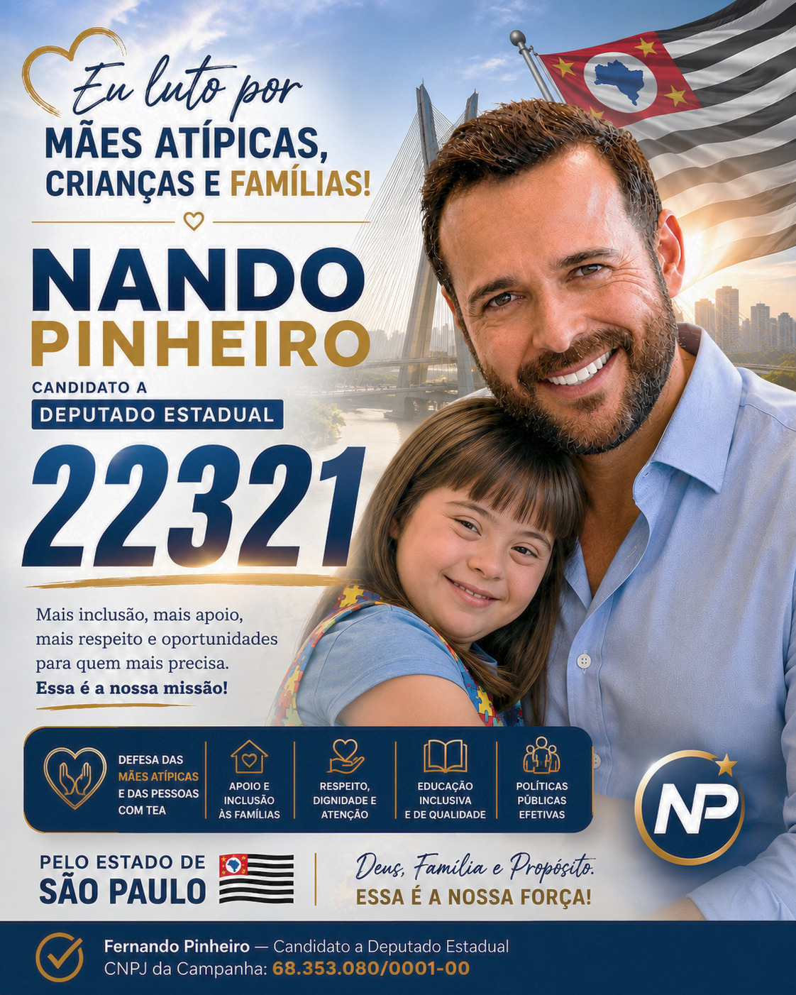 Mães atípicas, crianças e famílias