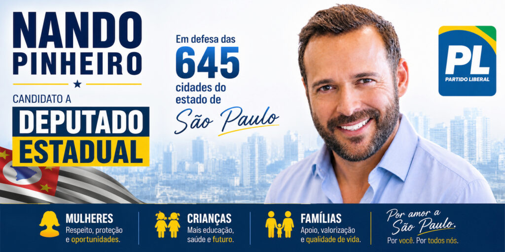 Candidato a Deputado Estadual SP