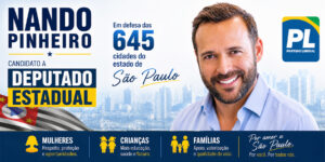 Candidato a Deputado Estadual SP