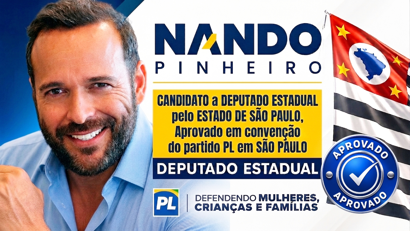 Candidato a Deputado Estadual SP