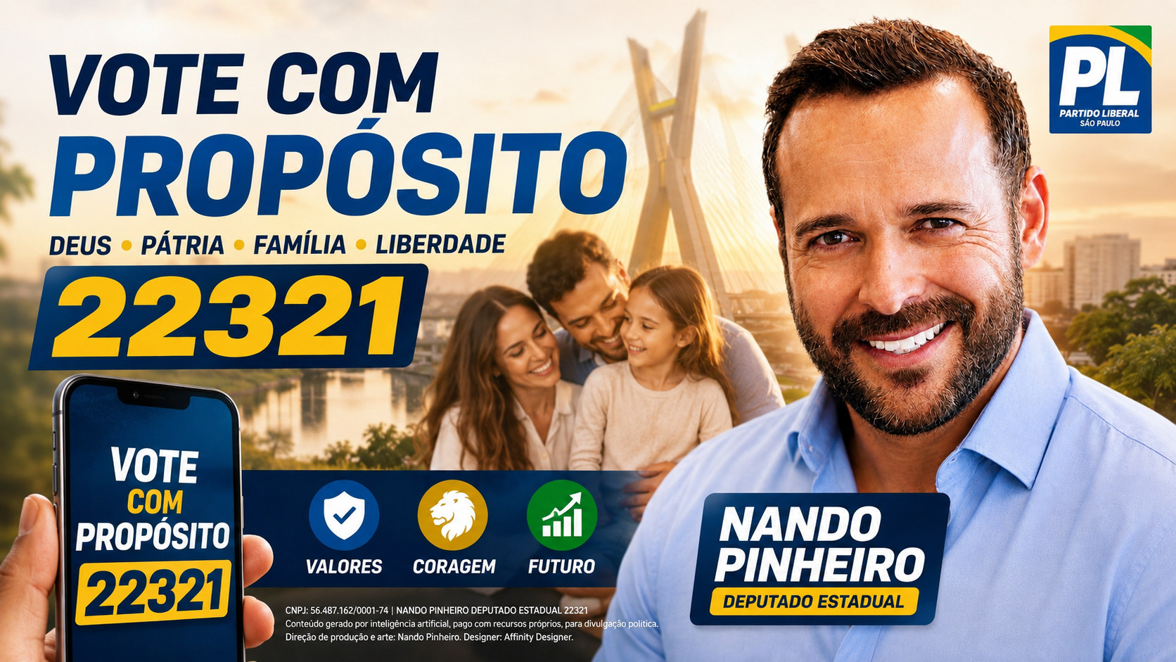 Qual o número do candidato a deputado estadual do PL